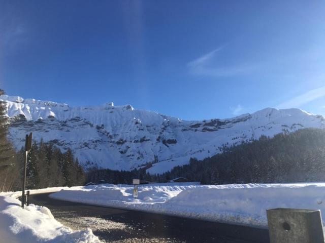 Appartement Les 4 Monts Megeve Bagian luar foto